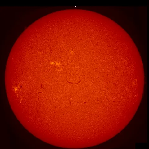 Image of Sun's chromosphere