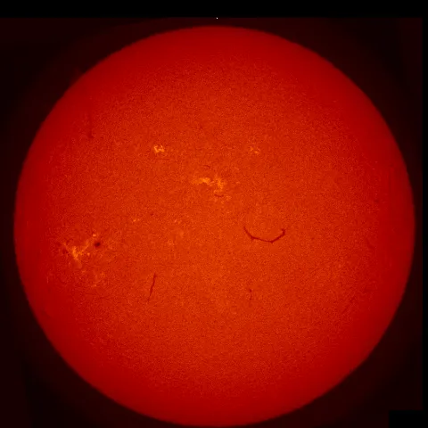 Image of Sun's chromosphere