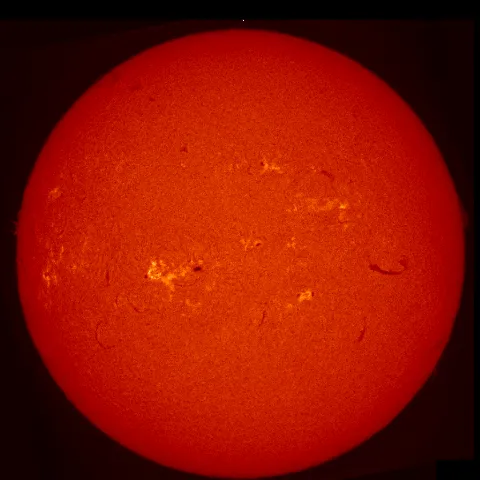 Image of Sun's chromosphere