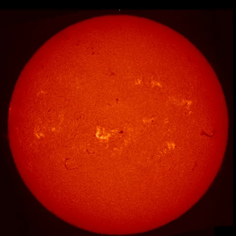 Image of Sun's chromosphere