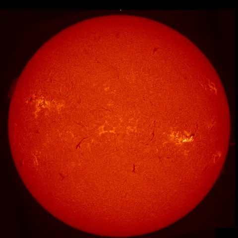 Image of Sun's chromosphere