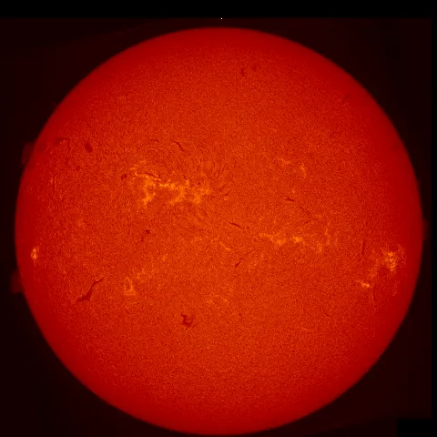 Image of Sun's chromosphere