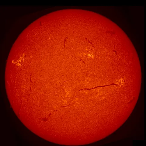 Image of Sun's chromosphere