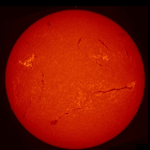 Image of Sun's chromosphere