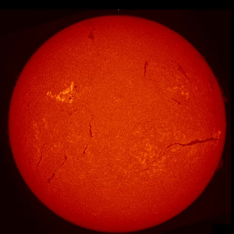 Image of Sun's chromosphere