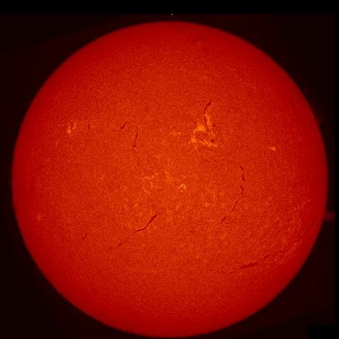 Image of Sun's chromosphere