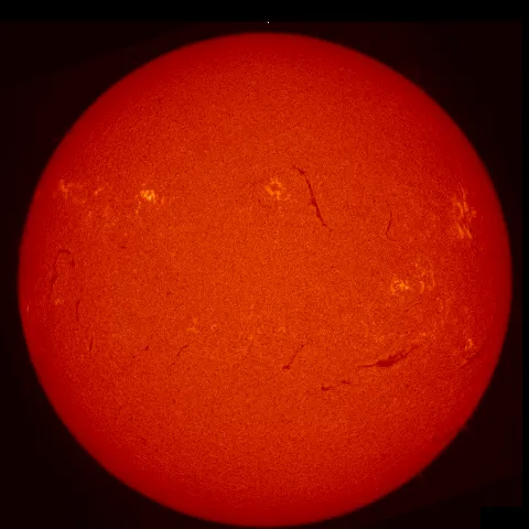 Image of Sun's chromosphere