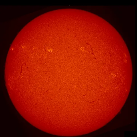 Image of Sun's chromosphere