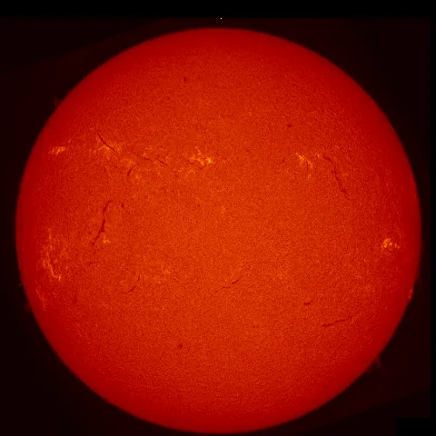 Image of Sun's chromosphere