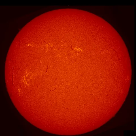 Image of Sun's chromosphere