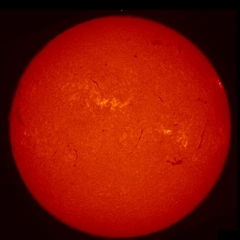 Image of Sun's chromosphere