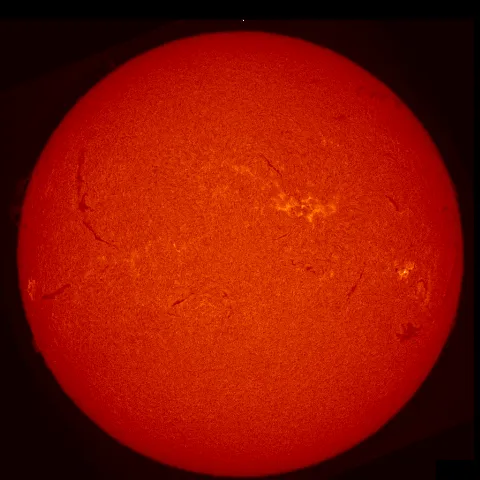 Image of Sun's chromosphere