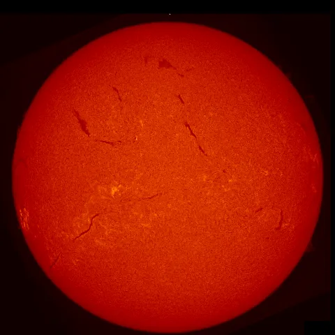 Image of Sun's chromosphere