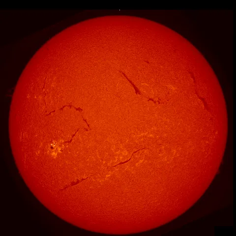 Image of Sun's chromosphere