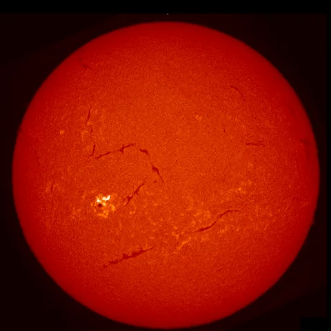 Image of Sun's chromosphere