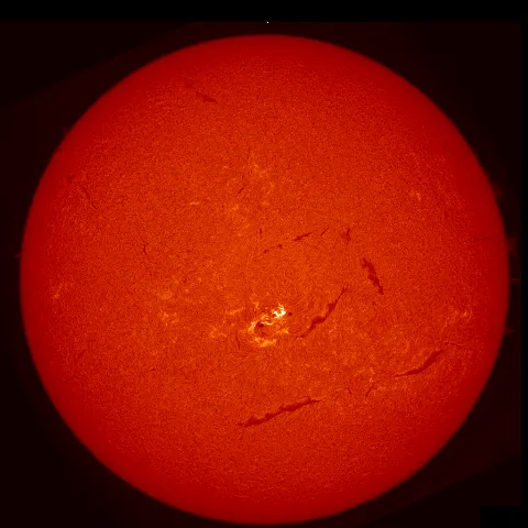 Image of Sun's chromosphere