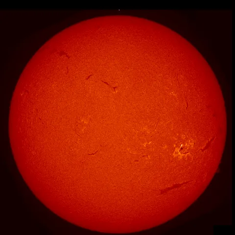 Image of Sun's chromosphere