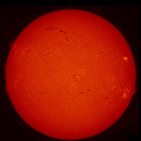 Image of Sun's chromosphere