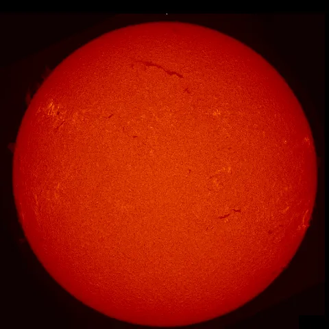 Image of Sun's chromosphere