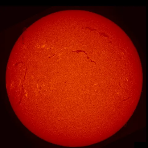 Image of Sun's chromosphere