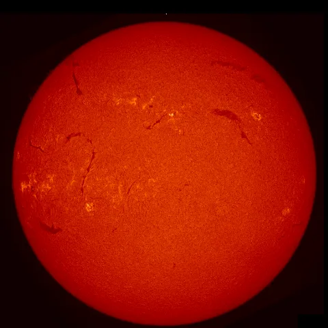 Image of Sun's chromosphere