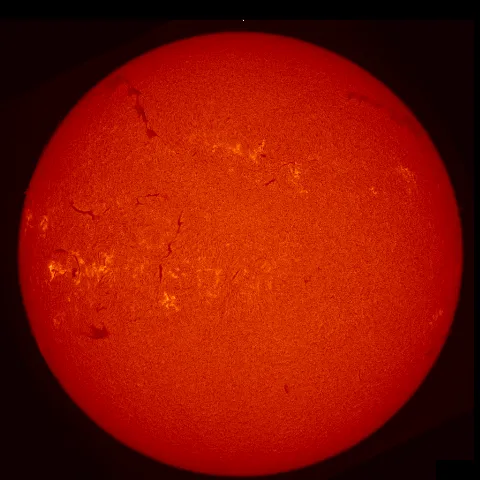 Image of Sun's chromosphere