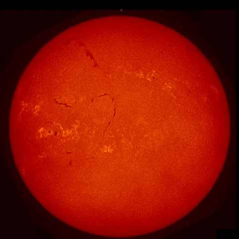 Image of Sun's chromosphere