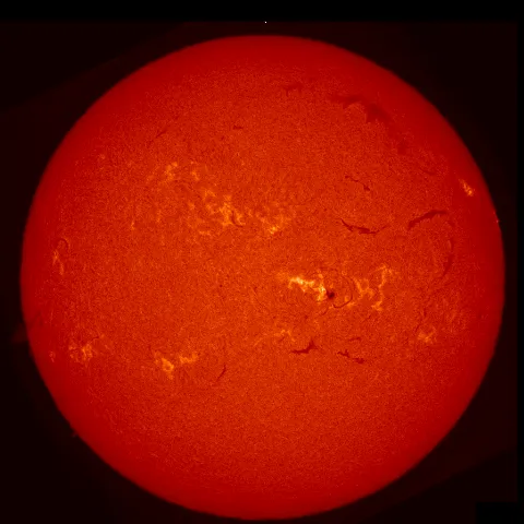 Image of Sun's chromosphere