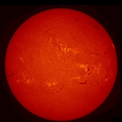 Image of Sun's chromosphere