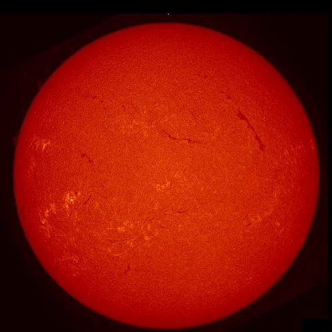 Image of Sun's chromosphere