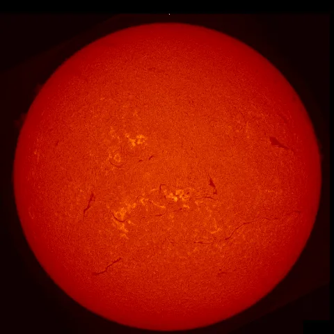 Image of Sun's chromosphere