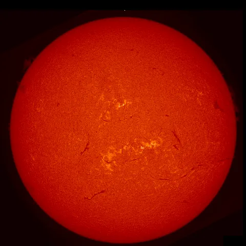 Image of Sun's chromosphere