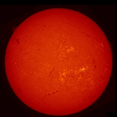 Image of Sun's chromosphere