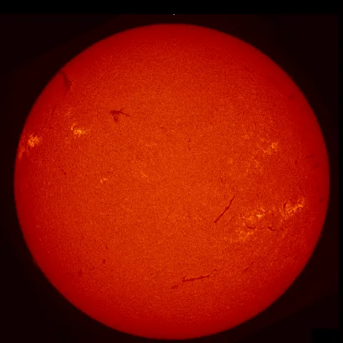 Image of Sun's chromosphere