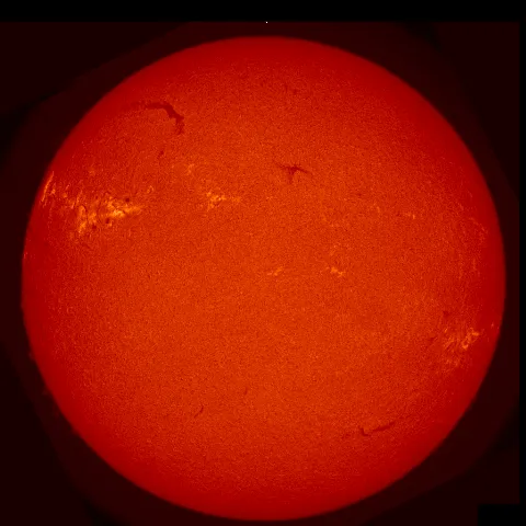 Image of Sun's chromosphere