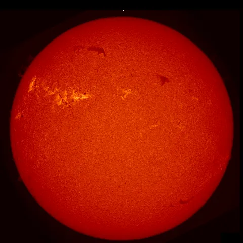 Image of Sun's chromosphere