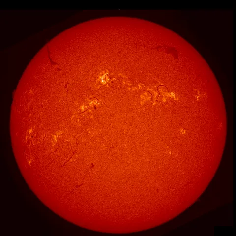 Image of Sun's chromosphere