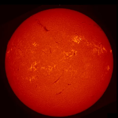 Image of Sun's chromosphere