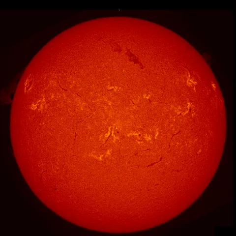 Image of Sun's chromosphere