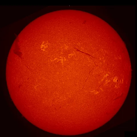 Image of Sun's chromosphere