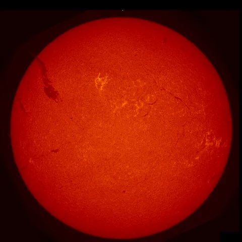 Image of Sun's chromosphere