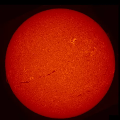 Image of Sun's chromosphere