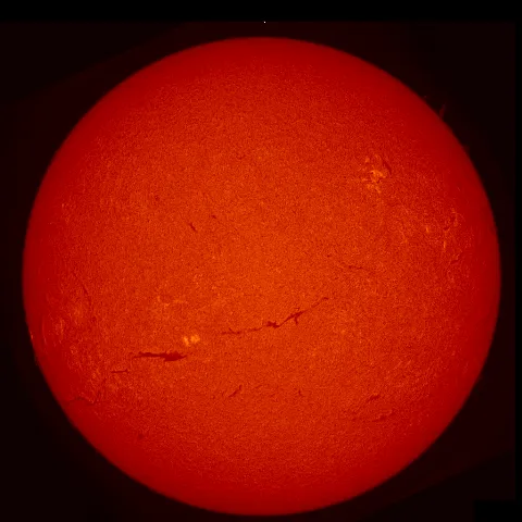 Image of Sun's chromosphere