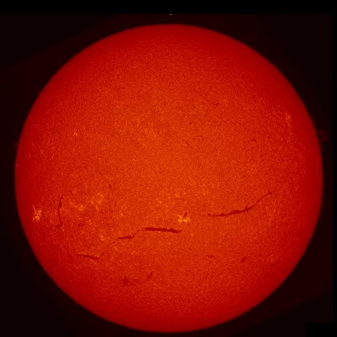 Image of Sun's chromosphere