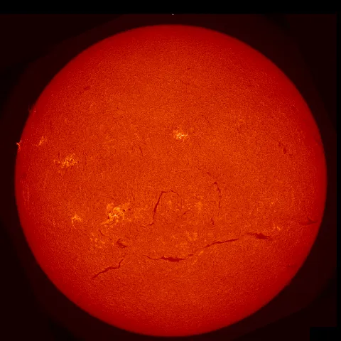 Image of Sun's chromosphere