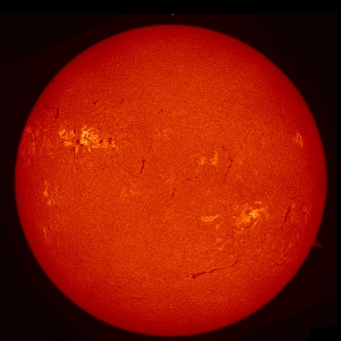 Image of Sun's chromosphere