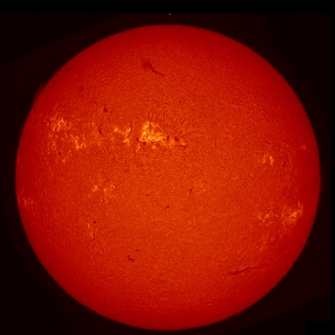 Image of Sun's chromosphere