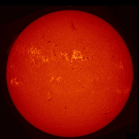 Image of Sun's chromosphere