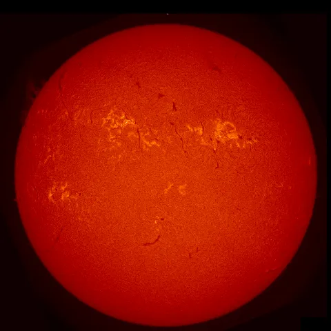 Image of Sun's chromosphere