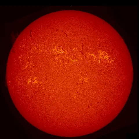 Image of Sun's chromosphere